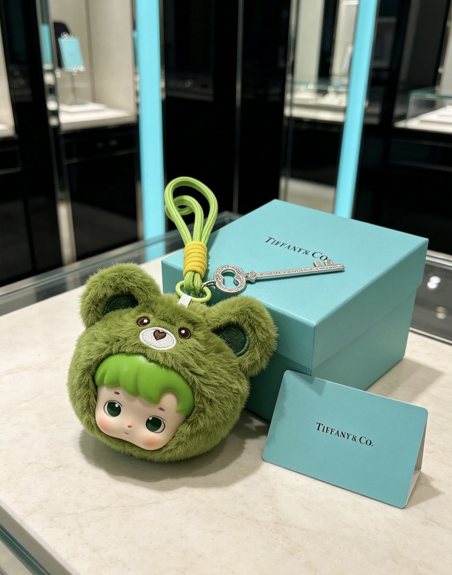 Tiffany & Co. Blue Book Collection Keychain